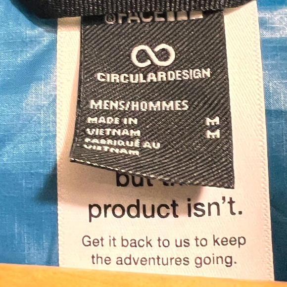 The North Face NWT Men’s THERMOBALL™ Jacket Dusk Blue men’s medium TNF Puffer - Picture 9 of 10